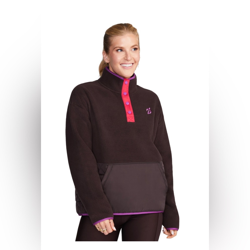 BRAND NEW && IN BAG New Heights Sherpa Quilted Pullover